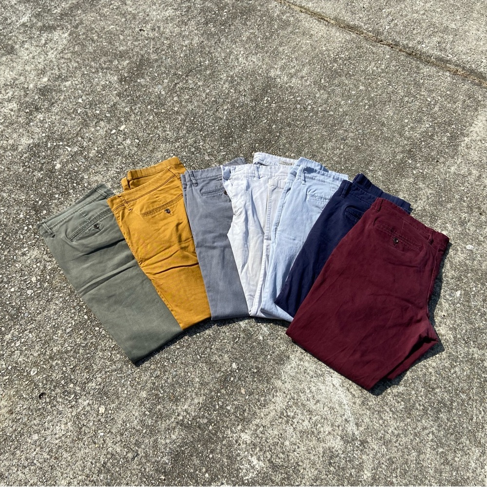 Goodfellow Chino Lot of 7